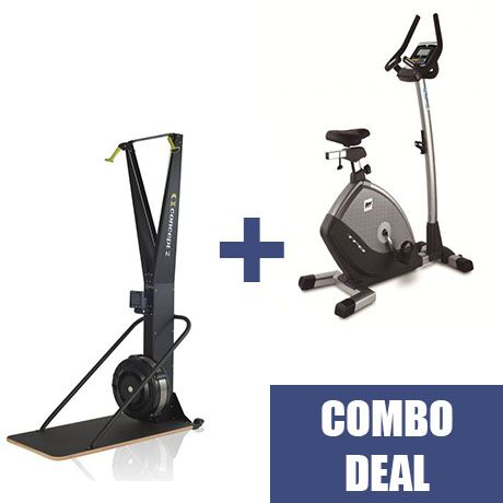 Concept 2 Ski Erg and Exercise Bike Combo Deal