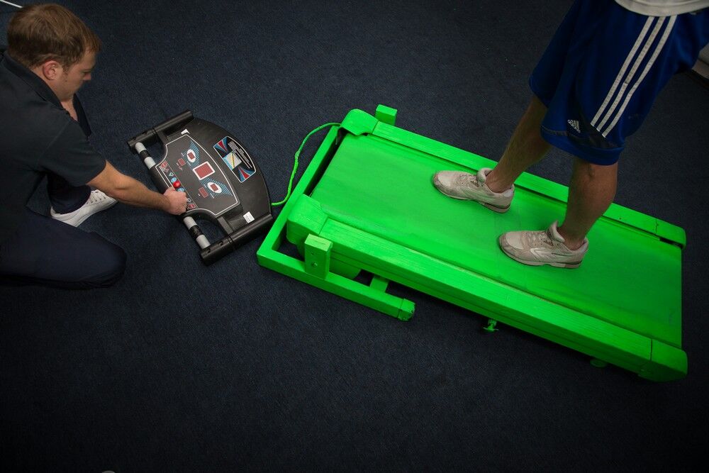 Green Screen Treadmill